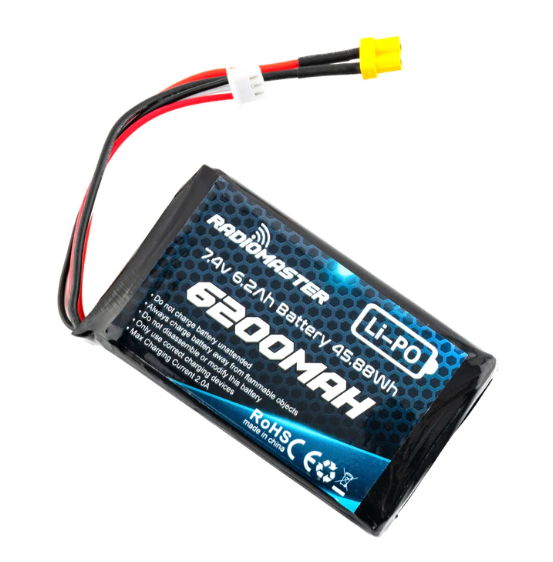 2S 7.4V 6200mAh Lipo Battery — изображение 2