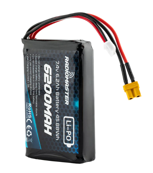 2S 7.4V 6200mAh Lipo Battery — изображение 3