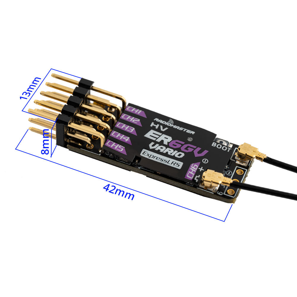 Приемник ШИМ ELRS ER6G 2,4 ГГц — изображение 7