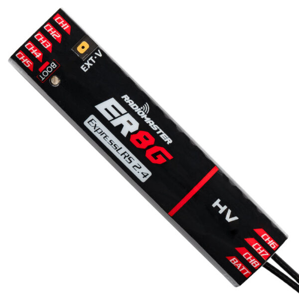Приемник ШИМ ELRS ER8G 2,4 ГГц