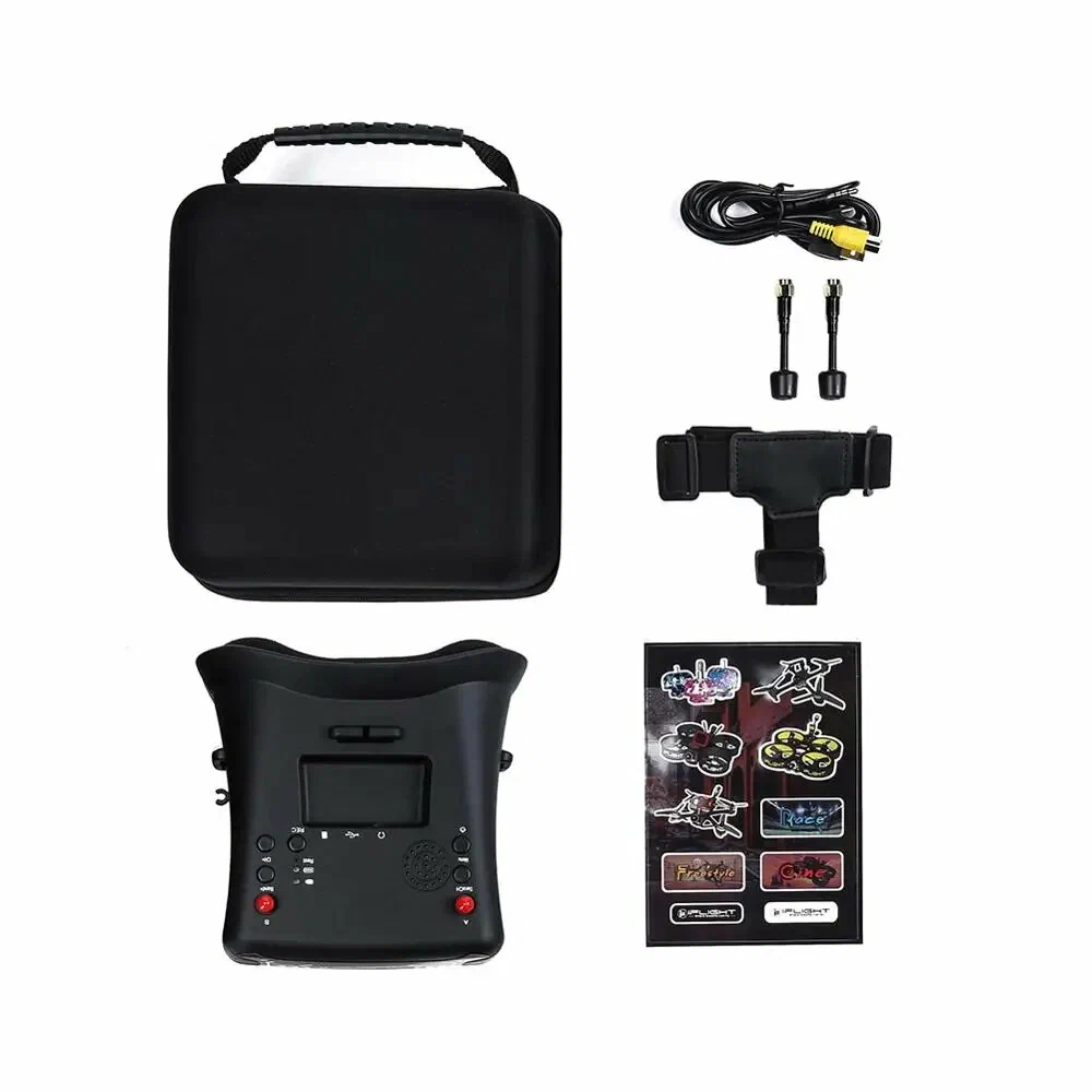 Видеошлем iFlight 4,3 дюйма FPV NTSC 40CH 5,8 ГГц с функцией DVR — изображение 3