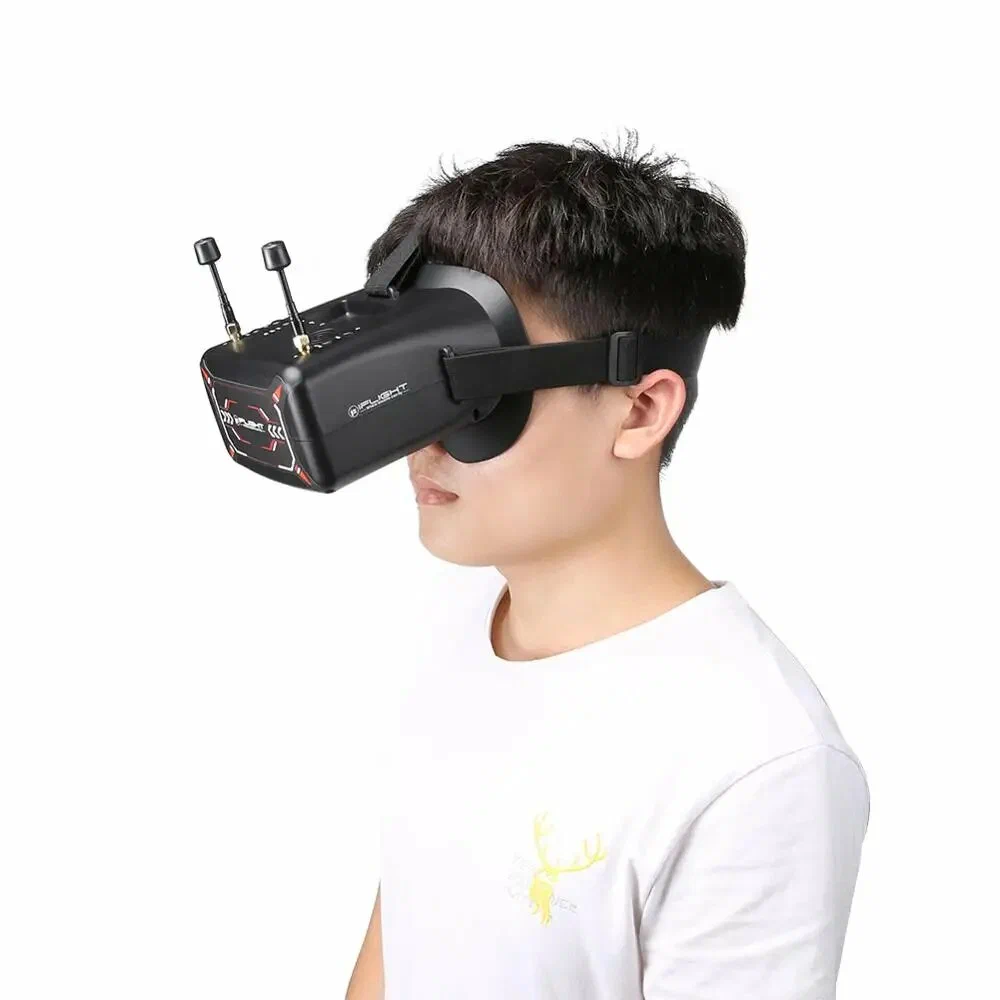 Видеошлем iFlight 4,3 дюйма FPV NTSC 40CH 5,8 ГГц с функцией DVR — изображение 4